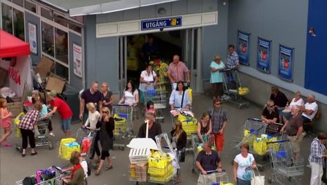 Der Xxl Supermarkt In Ullared Schweden