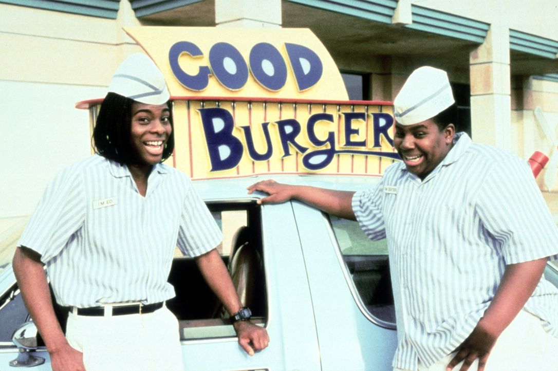 Fett im Burgergeschäft: Ed (Kel Mitchell, l.) und Dexter (Kenan Thompson, r.) ... - Bildquelle: Paramount Pictures