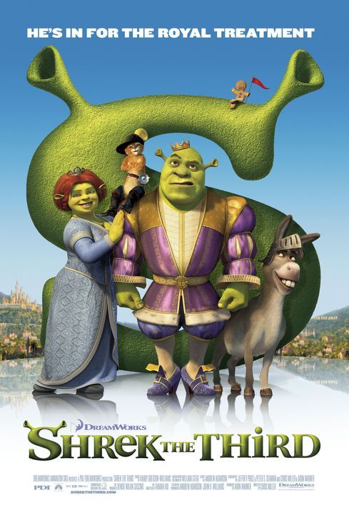 Shrek der Dritte - Plakatmotiv - Bildquelle: TM &   2007 Dreamworks Animation LLC