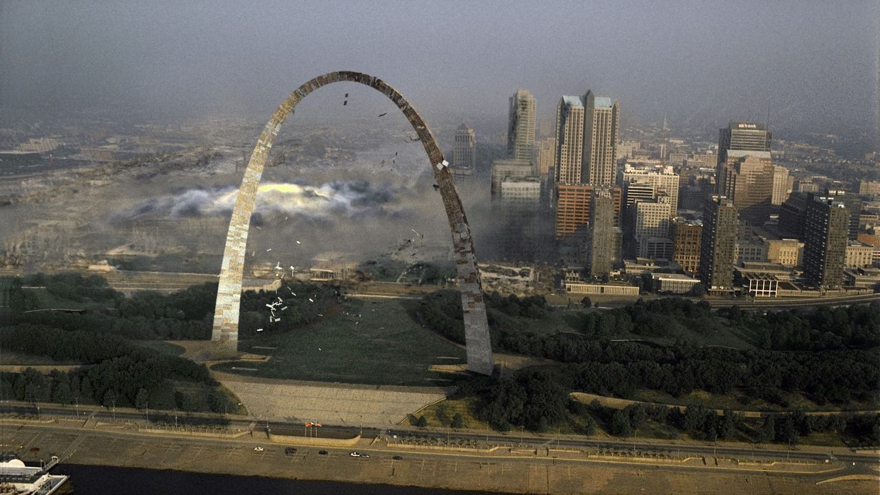 St. Louis in Gefahr. Ein schwarzes Loch droht die Stadt zu verschlingen ... - Bildquelle: 2005 EQUITY PICTURES MEDIENFONDS GmbH & Co. KG III.  ALL RIGHTS RESERVED.