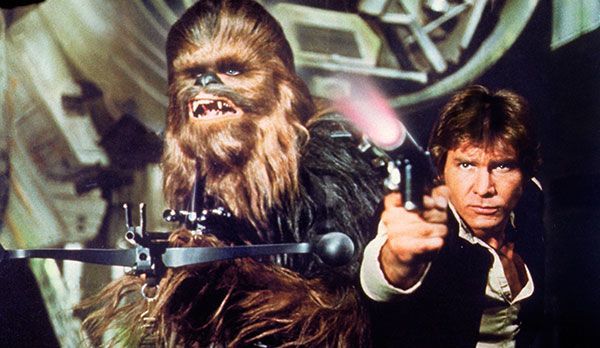 Platz 7: Chewbacca aus Star Wars - Bildquelle: "Star Wars - Episode IV": auf DVD erhältlich (20th Century Fox)