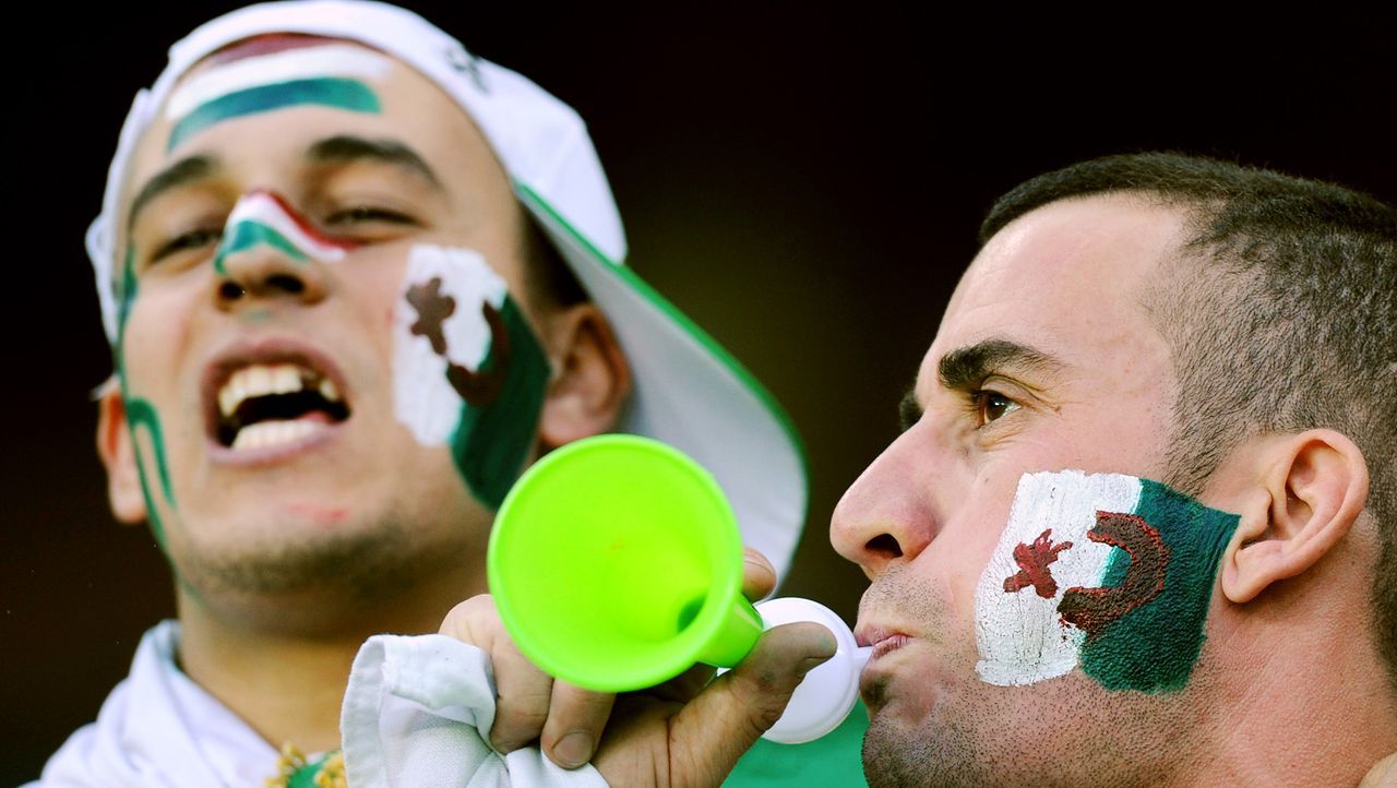 Die auffallendsten Algerien Fans - Bildquelle: AFP