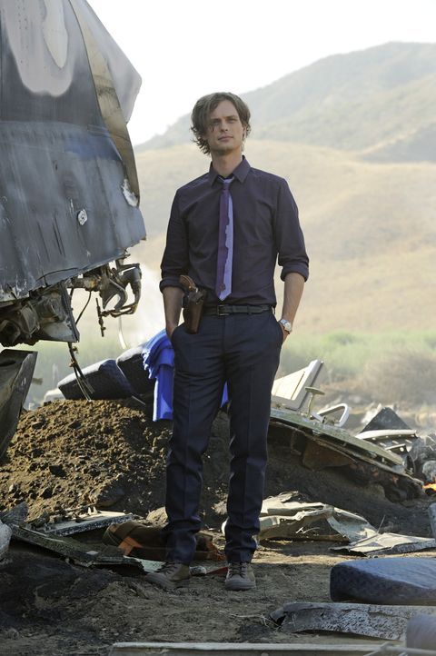 Sucht, nach Hinweisen, die zu einem Flugzeugabsturz in Colorado geführt haben: Reid (Matthew Gray Gubler) ... - Bildquelle: Colleen Hayes 2014 American Broadcasting Companies, Inc. All rights reserved. / Colleen Hayes