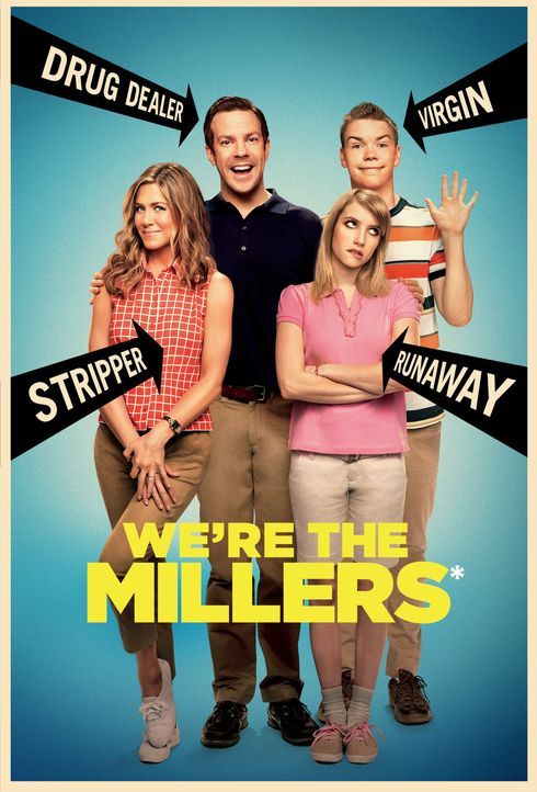 Wir sind die Millers - Plakatmotiv - Bildquelle: © 2013 Warner Brothers. All rights reserved.