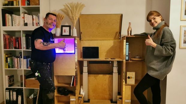 Abenteuer Leben - Abenteuer Leben - Sonntag: Der Diy-klapp-arbeitsplatz Gegen Platzmangel Im Home Office