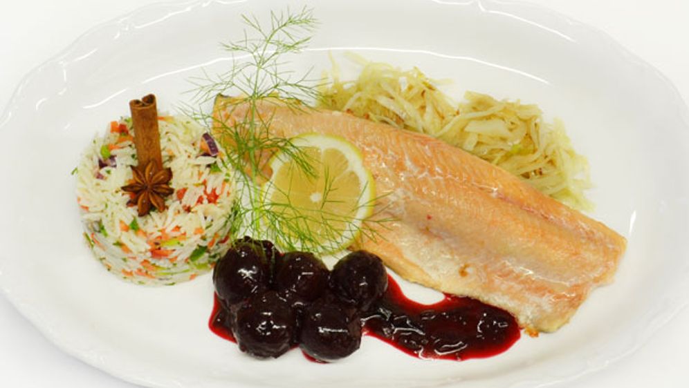 Rezept- Weihnachtliches Saiblingsfilet