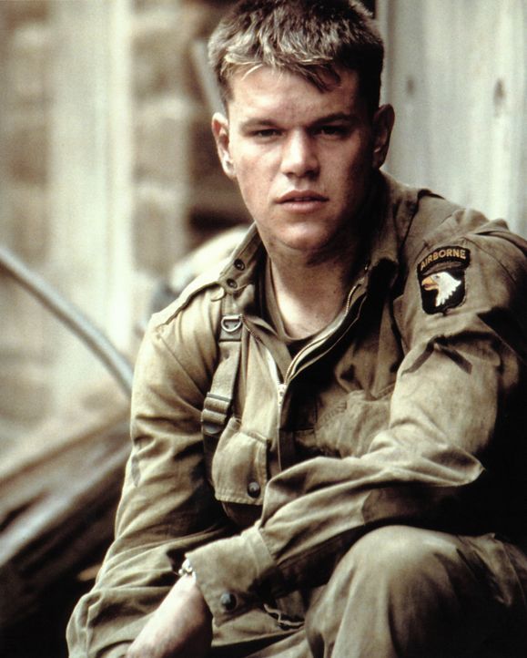 Der junge Fallschirmjäger Private James Ryan (Matt Damon) ist der einzige von vier Brüdern, der im Kampf gegen die Deutschen sein Leben noch nicht... - Bildquelle: United International Pictures