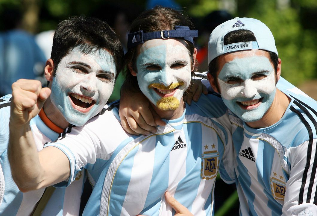 So feuert Argentinien an - Bildquelle: dpa