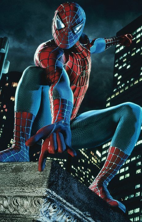 "Mit großer Macht kommt große Verantwortung": Für Peter Parker alias Spider-Man (Tobey Maguire) steht fest, dass er seine übermenschlichen Fähi... - Bildquelle: 2003 Sony Pictures Television International