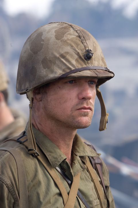 Die Marines sollen den wichtigen Flughafen auf Peleliu einnehmen. Für Capt. "Ack Ack" Haldane (Scott Gibson) und seine Männer beginnt ein gnadenlose... - Bildquelle: Home Box Office Inc. All Rights Reserved.