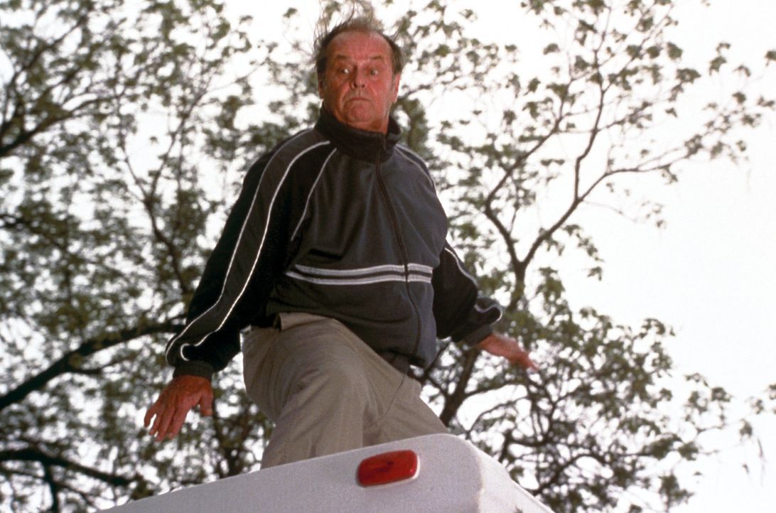 Nichts mit seinem Leben anzufangen, hat Schmidt (Jack Nicholson) nur noch ein Ziel. Er will sich mit seiner Tochter versöhnen, die in Denver lebt. E... - Bildquelle: New Line Cinema