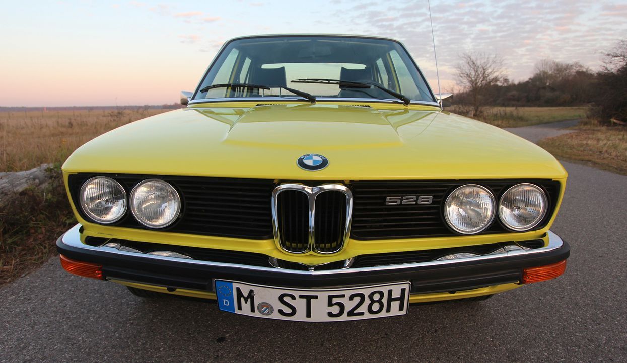 1972er 5er BMW - Bildquelle: Verwendung weltweit, usage worldwide
