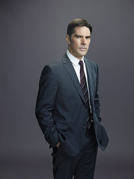 (10. Staffel) - Im Einsatz für die Gerechtigkeit: Special Agent Aaron Hotchner (Thomas Gibson) ... - Bildquelle: Cliff Lipson ABC Studios / Cliff Lipson
