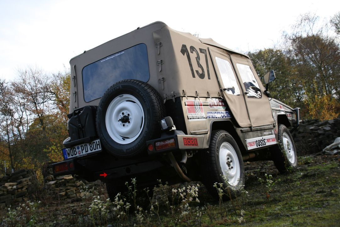 LeJog Rallye - Der VW Iltis