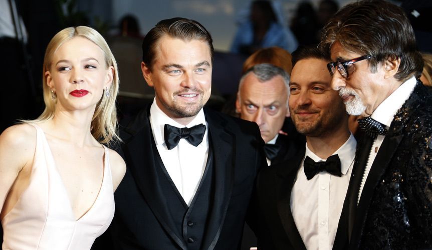 Carey Mulligan, Leonardo DiCaprio, Tobey Maguire und Amitabh Bachchan - Bildquelle: AFP