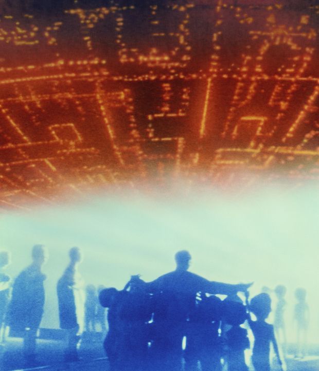 Ufos von einem fernen Planeten nehmen Kontakt mit Erdbewohnern auf und kündigen ihre Landung an. - Bildquelle: Columbia Pictures