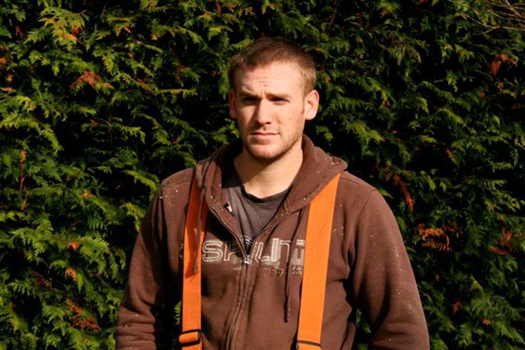Mitglied eines Heli-Logger-Teams: Wes Fowler - Bildquelle: Patrick Cummings kabel eins