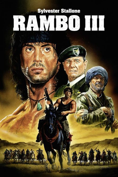 Rambo III - Plakatmotiv - Bildquelle: 1988 STUDIOCANAL. All Rights Reserved.