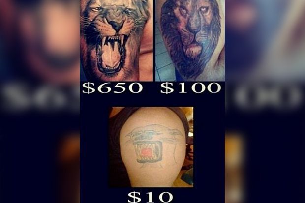 Die Schlimmsten Tattoo Fails Aller Zeiten In Bildern