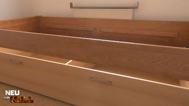 Tipps und Anleitungen - Stauraum unterm Bett