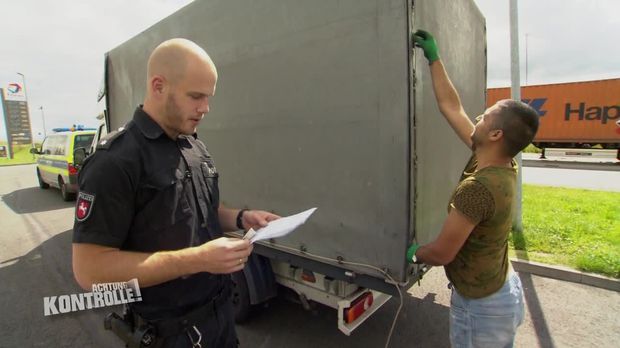 Achtung Kontrolle - Achtung Kontrolle! - Thema U.a.: Mangelnde Ladungssicherung Auf Der A1 - Polizei Rotenburg