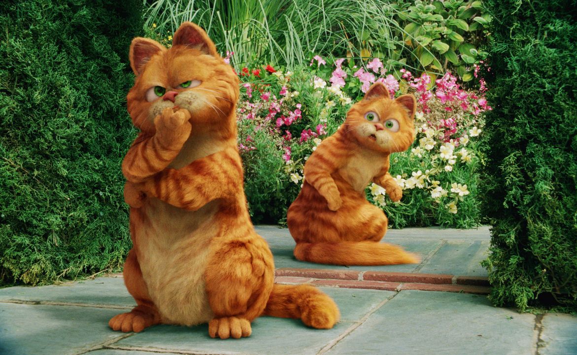 Garfield (l.); Prince (r.) - Bildquelle: Gemma La Mana 2006 Twentieth Century Fox Film Corporation.  All rights reserved. / Gemma La Mana