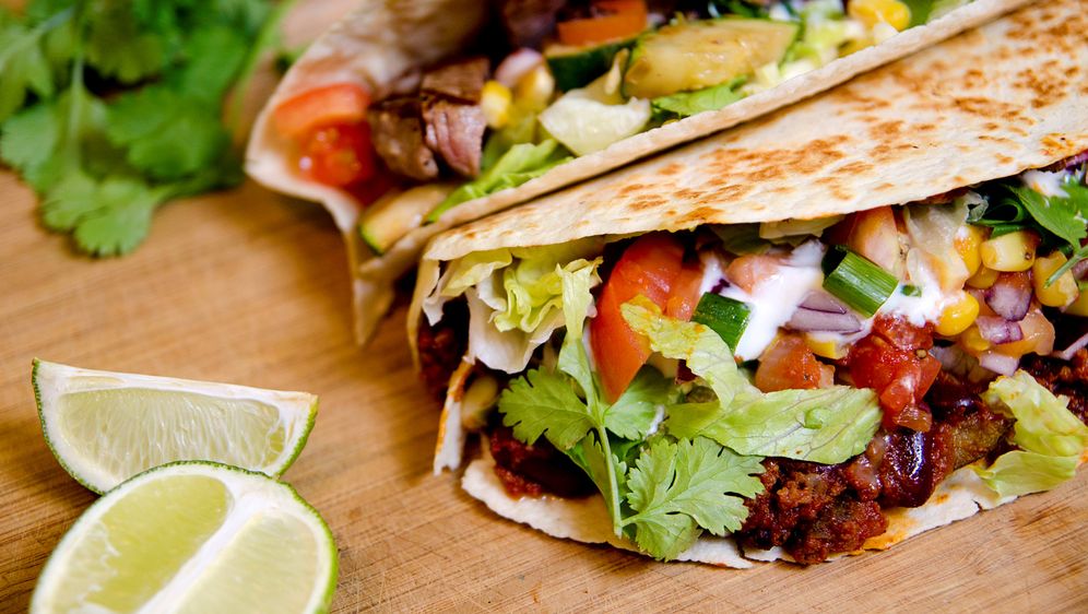 Tacos Con Carne Giallo Zafferano