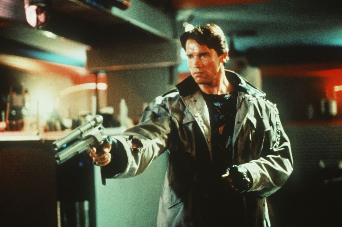 Er kommt aus der Zukunft, um zu töten: Der Terminator (Arnold Schwarzenegger) ... - Bildquelle: Orion Pictures Corporation