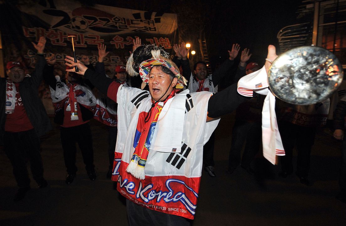 Die süßesten Südkorea Fans - Bildquelle: AFP