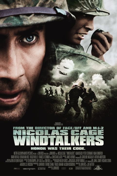 WINDTALKERS - Plakatmotiv - Bildquelle: 2002 METRO-GOLDWYN-MAYER PICTURES INC.. All Rights Reserved