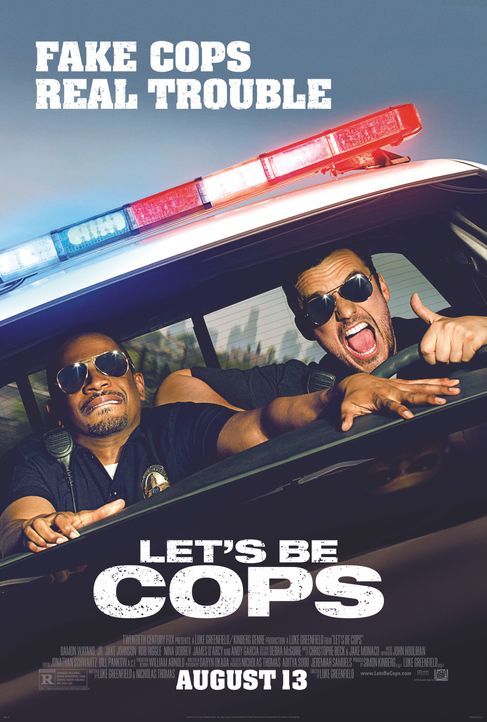 LET'S BE COPS - DIE PARTY BULLEN - Plakat - Bildquelle: 2014 Twentieth Century Fox Film Corporation. All rights reserved.