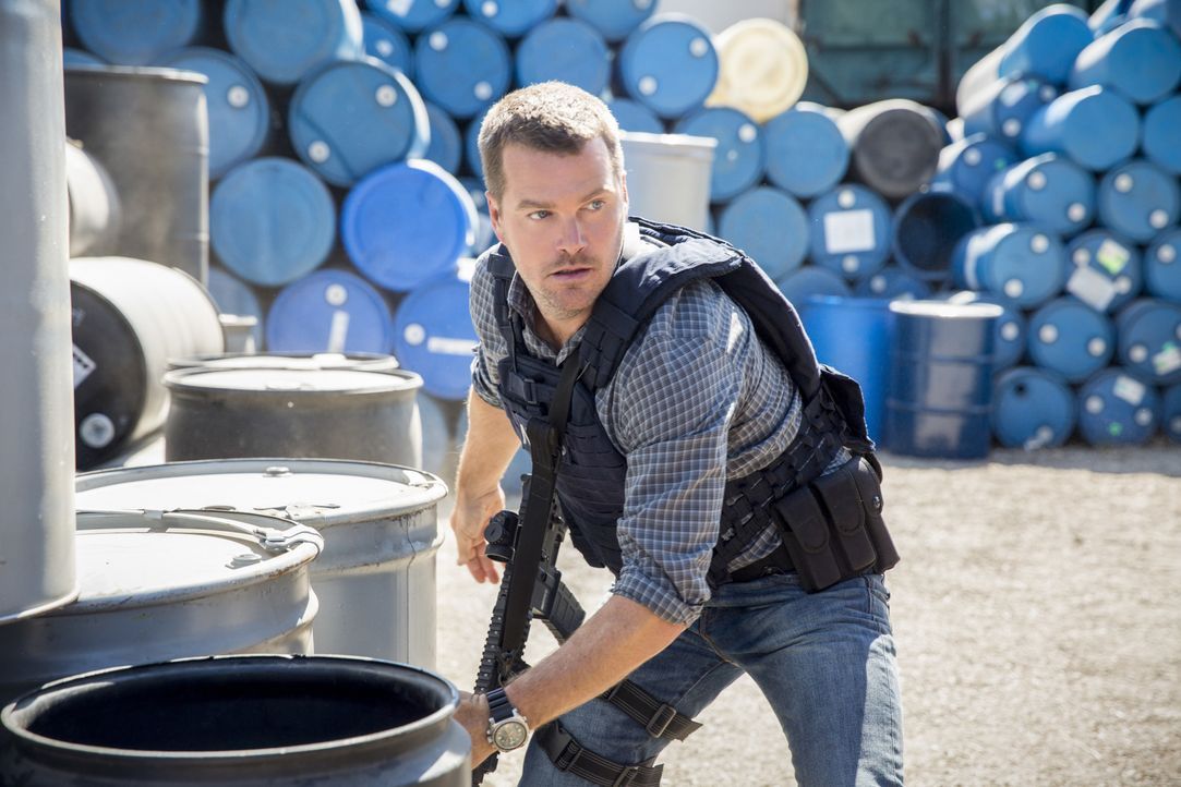 Auf Callen (Chris O'Donnell) und seine Kollegen wartet ein neuer Fall ... - Bildquelle: Erik Voake 2016 CBS Broadcasting, Inc. All Rights Reserved. / Erik Voake