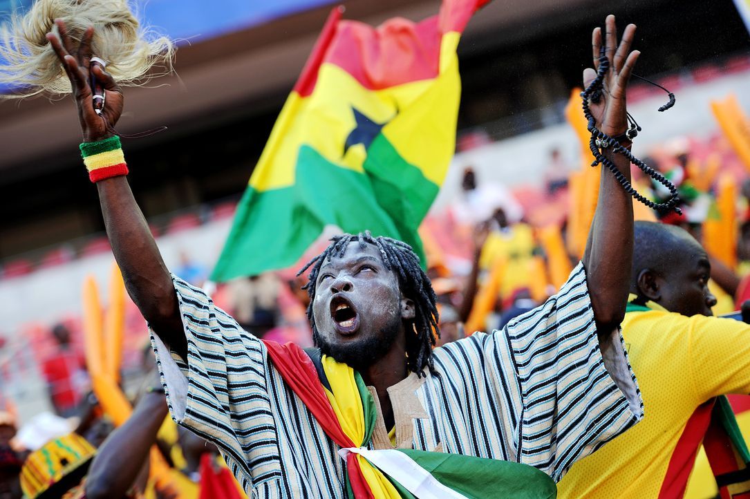 Fussball-Fans-Ghana-130120-AFP - Bildquelle: AFP