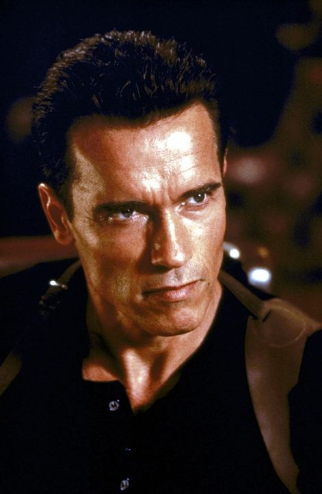 Als urplötzlich eine unerklärliche Mordserie unter seinen Kronzeugen einsetzt, soll John (Arnold Schwarzenegger) den Aufenthaltsort seiner noch lebe... - Bildquelle: Warner Brothers International Television Distribution Inc.