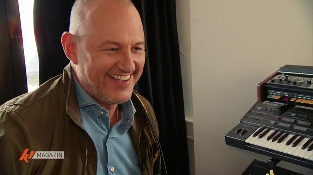 Frank zeigt seine musikalische Seite