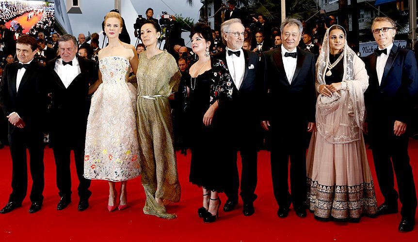 Jurymitglieder bei der Premiere von "Der große Gatsby" - Bildquelle: AFP