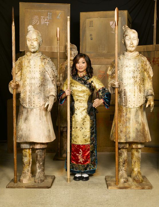 Eine Reinkarnation einer uralten Kriegerin: Wendy Wu (Brenda Song) ... - Bildquelle: Buena Vista International Television