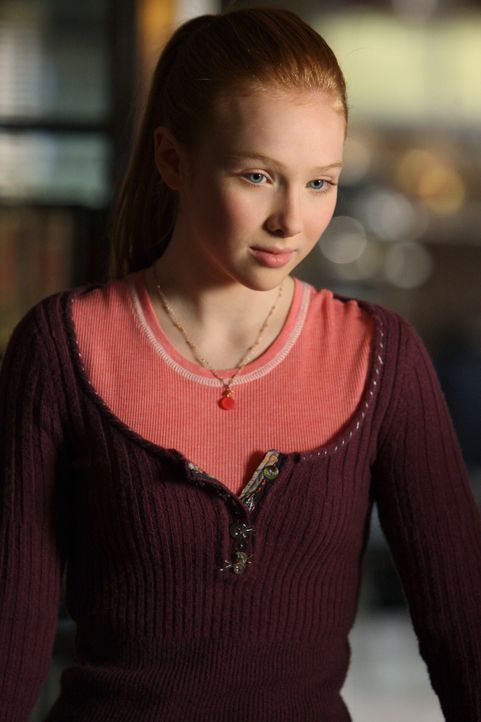 Unterhält sich mit ihrem Vater über einen neuen Fall: Alexis (Molly C. Quinn) - Bildquelle: 2008 American Broadcasting Companies, Inc. All rights reserved