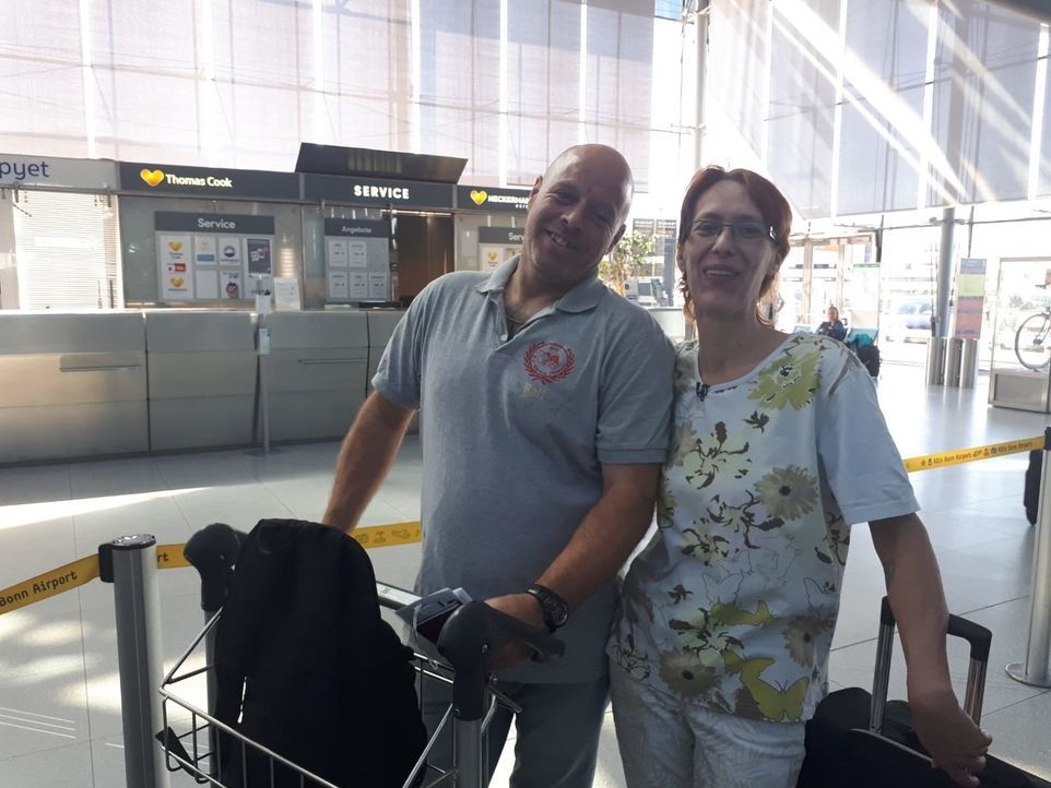 Das rheinländische Ehepaar Bianka (r.) und Ralf (l.) darf ins marokkanische Marrakesch reisen. - Bildquelle: kabel eins
