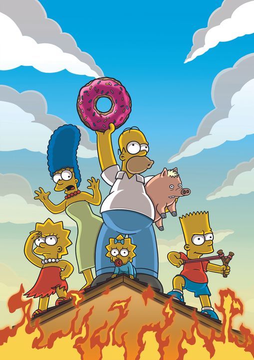 Dank Homer gerät die ganze Familie Simpson in eine wahrlich äußerst brenzlige Lage ... - Bildquelle: 2007 Twentieth Century Fox Film Corporation
