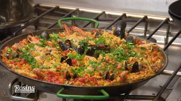 Rosins Restaurants - Video - Klassische Paella mit frischen ...
