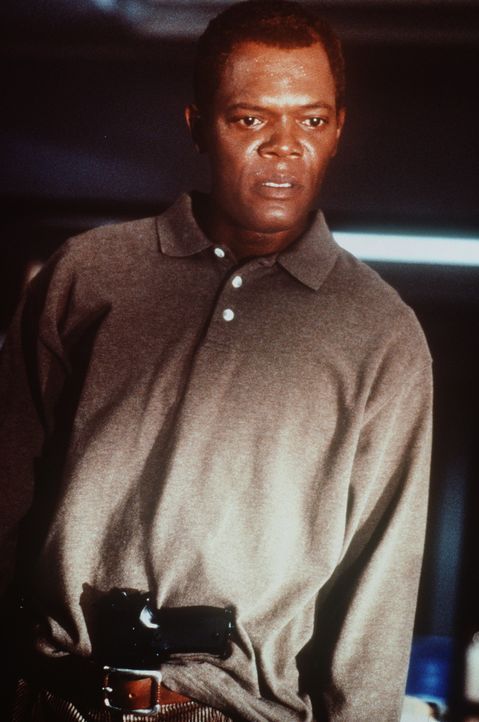 Danny Roman (Samuel L. Jackson) wird des Mordes beschuldigt ... - Bildquelle: TM+  Warner Bros.