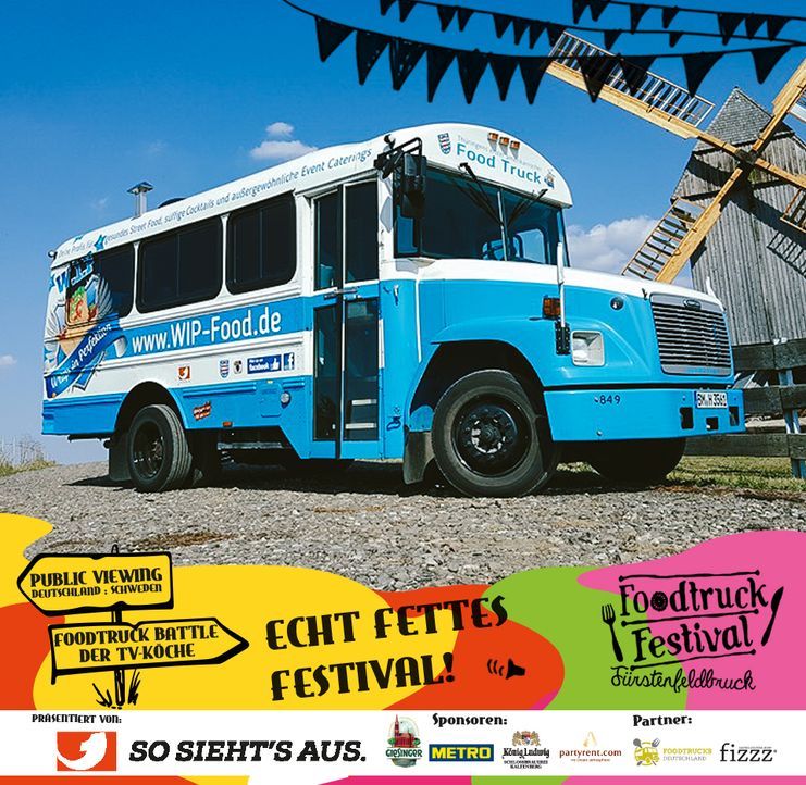 W.I.P. Food Truck - Wraps in Perfektion