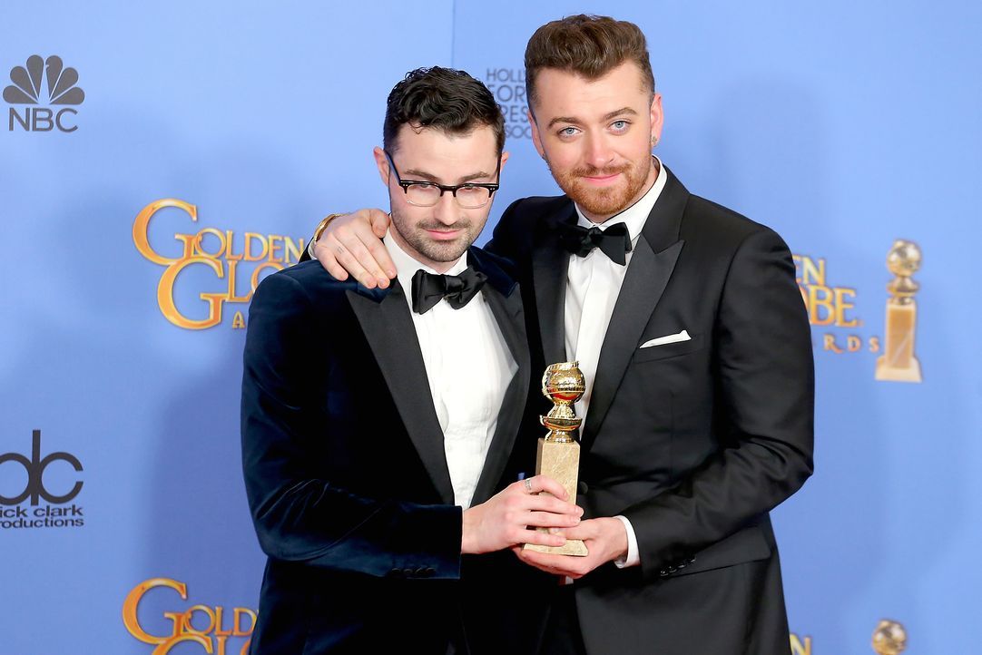 Jimmy-Napes-Sam-Smith-Writings-On-the-Wall-in-Spectre-getty-AFP - Bildquelle: getty-AFP