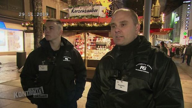 Achtung Kontrolle - Achtung Kontrolle! - Thema U.a.: Security Auf Dem Weihnachtsmarkt - Weihnachtsmarkt Pforzheim