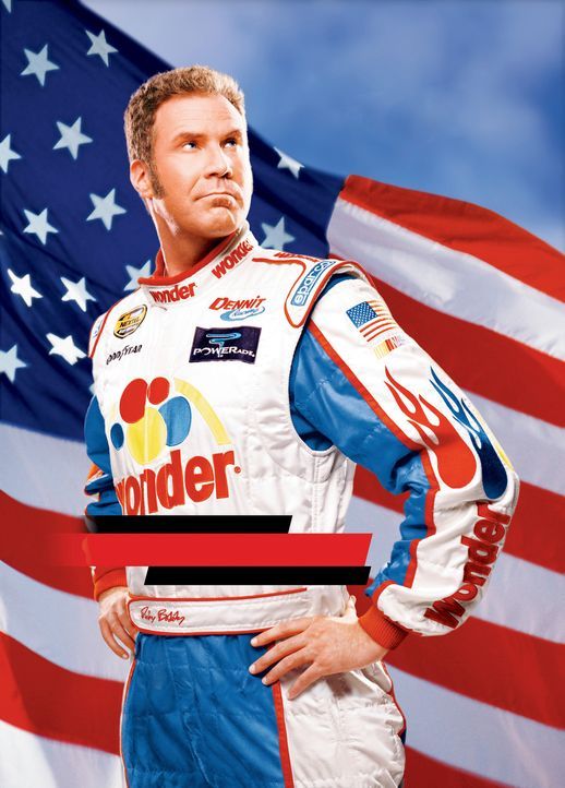 Ricky Bobby (Will Ferrell) ist ein gefeierter Rennfahrer, der zusammen mit seinem Kindheitsfreund ein Tourenwagen-Rennen nach dem nächsten gewinnt... - Bildquelle: Copyright   2006 Sony Pictures Television International.