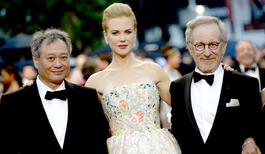 Ang Lee, Nicole Kidman und Steven Spielberg  - Bildquelle: AFP