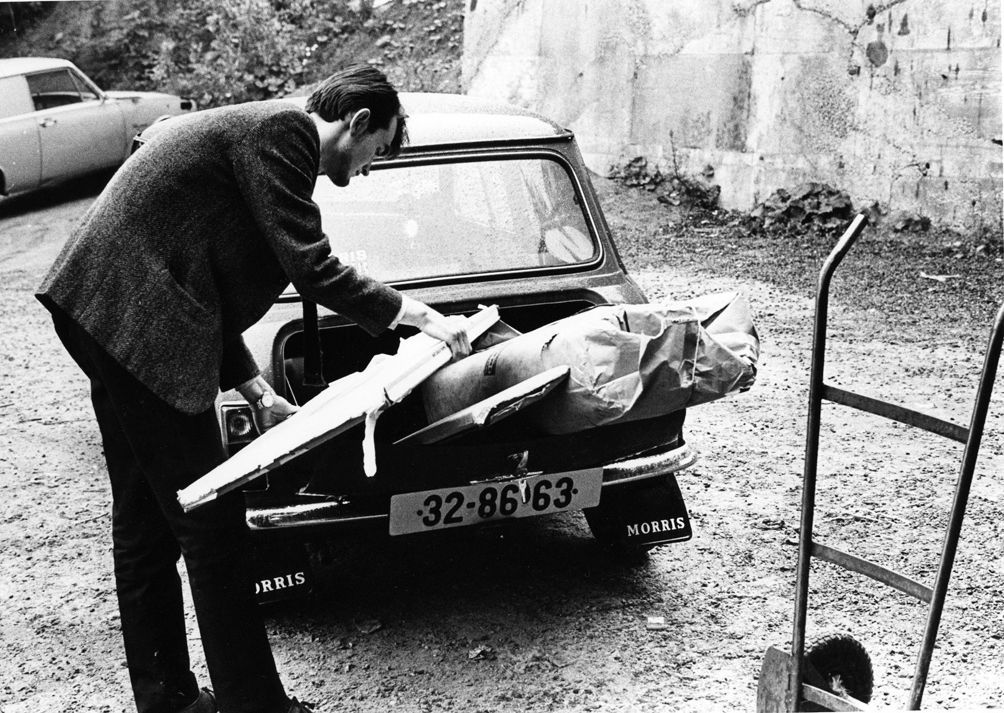 Wie man nach dem Ikea Einkauf seinen Mini belädt 1969