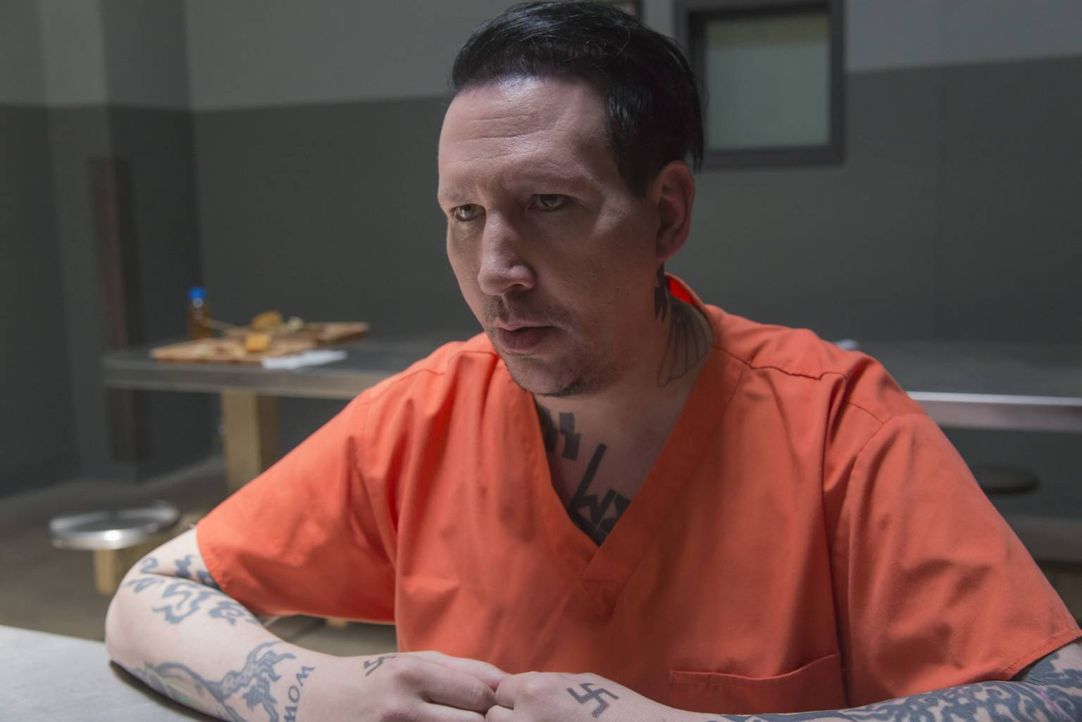Im Gefängnis trifft Jax Tally (Marilyn Manson), den Führer der rassistischen Aryan Brotherhood, mit dem er eine neue Allianz schmiedet ... - Bildquelle: Prashant Gupta 2013 Twentieth Century Fox Film Corporation and Bluebush Productions, LLC. All rights reserved.