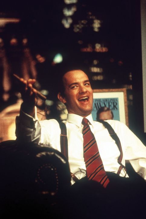 Jung, smart, erfolgreich: Anwalt Andrew Beckett (Tom Hanks) vor seiner Aids-Erkrankung ... - Bildquelle: Columbia Pictures